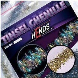 Tinsel Chenille 6mm CHT-02 - zlato-perleťová - 2
