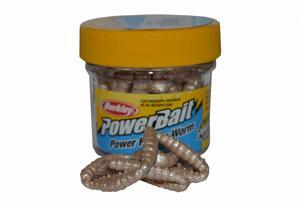 Vosí larvy Berkley PowerBait® Honey Worm 55ks - přírodní bílá - 3