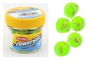 Jikry - Berkley Power Bait Eggs - chartreuse gliter - 3