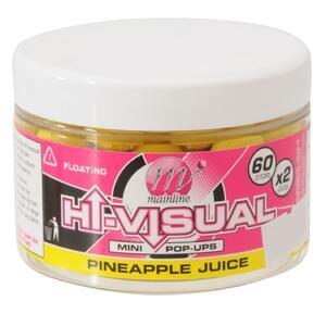 Plovoucí mini boilie Mainline Pop-Up Hi-Visual 12mm - Pineapple Juice - 3