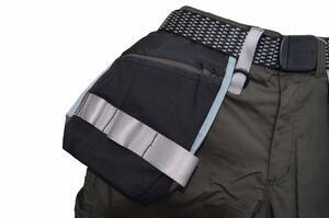 Pracovní kalhoty GWT s kapsami olivové - S - 6