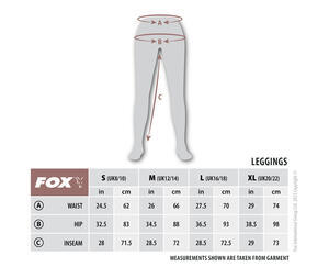 Dámské legíny Fox WC Leggings - 6