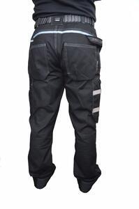 Pracovní kalhoty GWT s kapsami černé - XXL - 7