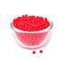 Plastové kuličky Neon Plastic Beads 50ks 4,0mm - Red