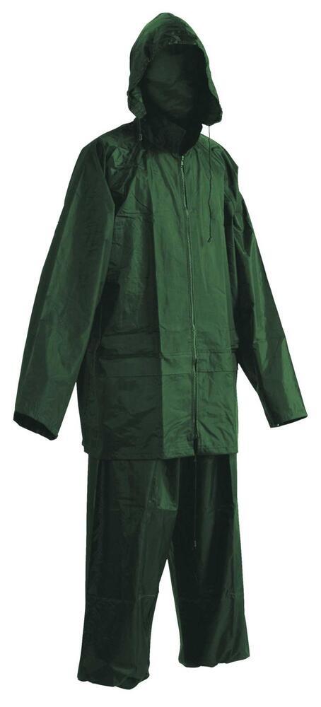 Nepromokavý oblek Walis zelený vel. XL