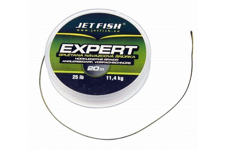 Návazcová pletená šňůra Jet Fish Expert 20m 25lb