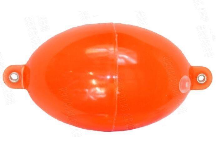Bublina - oválné plovátko Buldo červené - 50x70mm