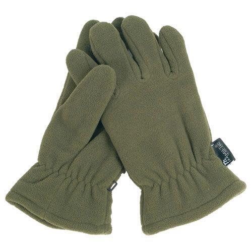 Fleecové rukavice Mil-Tec Thinsulate™ zelené L